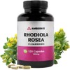 Ambervit Rhodiola Rosea Capsules High Strength 500mg - 120 Capsules