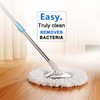 Spin Mop and Bucket with Wringer Set, 360° Mop and