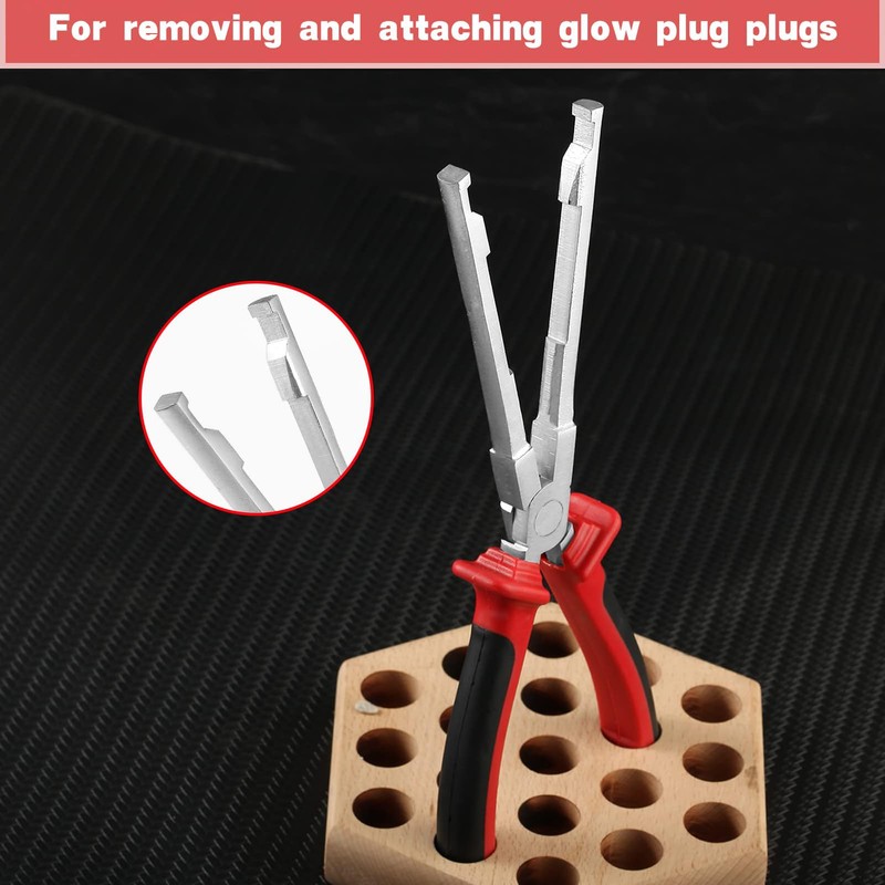 Boxonly Angled Jaw Glow Plug Harness Removal Pliers – Heavy-Duty