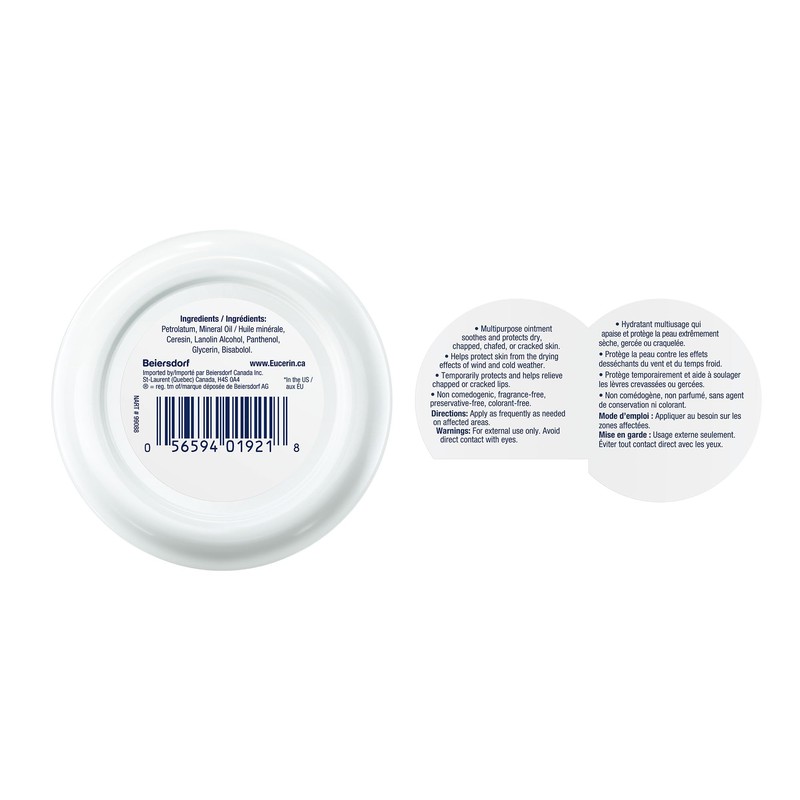 EUCERIN AQUAPHOR Healing Ointment for Dry Skin and Cracked Skin,