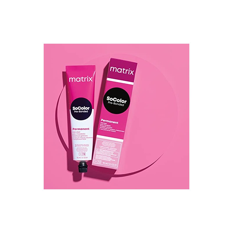 NEW MATRIX SOCOLOR PRE-BONDED PERMANENT COLOR 90ML - 8G