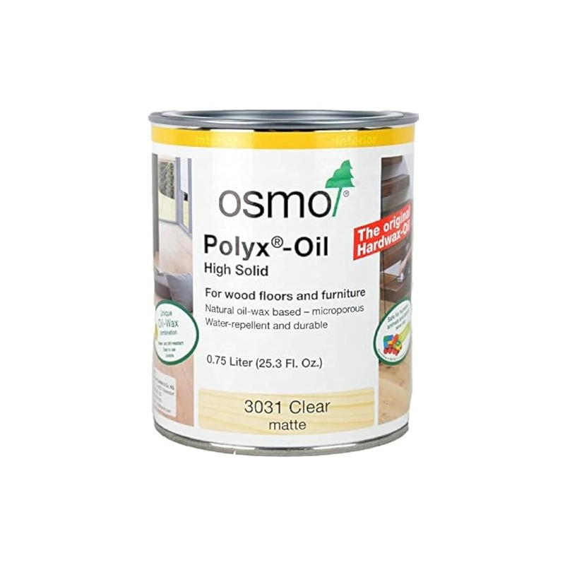 Osmo Polyx-Oil, 3031 Clear Matte - .750 Liter