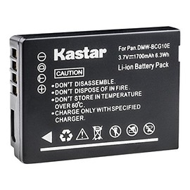 Kastar Battery 1-Pack for Panasonic DMW-BCG10 and Lumix DMC-TZ35 DMC-TZ65 DMC-TZ6 DMC-TZ7 DMC-TZ8 DMC-TZ9 DMC-ZR1 DMC-ZR3 DMC-ZS1 DMC-ZS10 DMC-ZS15 DMC-ZS19 DMC-ZS20 DMC-ZS25 DMC-ZS3 DMC-ZS5 DMC-ZS6