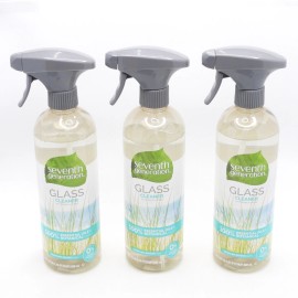 Seventh Generation Glass Cleaner Sparkling Seaside Scent (23oz/680ml) Pack of 3