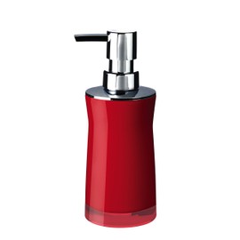 RIDDER 2103506.0 Soap Dispenser Disco, 6.5 x 6.5 x 19 cm, Red
