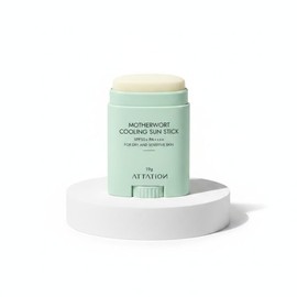 Atation Motherwort Cooling Sun Stick SPF50+ PA++++ 19g / 어테이션 익모초 쿨링 선스틱 SPF50+ PA++++ 19g
