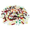 Cointech empty pill empty capsules 1000 pieces 1 pack 100mg~500mg capacity, 1 set, green white 100mg, 1000 tablets / 코인텍 빈알약 공캡슐 1000개1팩 100mg~500mg용량, 1세트, 녹백100mg, 1000정