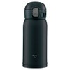 Zojirushi SM-WA36-BA Water Bottle, One-Touch Stainless Steel Mug, Seamless, 12.2