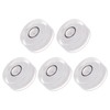 Kozelo 5pcs Small Circular Bubble Spirit Levels - [15mm Diameter