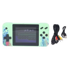 G3 Handheld Game Console 3.5in Horizontal Screen 800 Classic Retro Games Single Double Mode for 6 Years Old Above Green