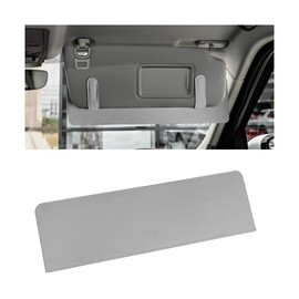 HZEL Car Sun Visor Extender, Anti Glare Vehicle Sunvisor Extension Shade Attachment for Safe Driving, Adjustable Auto Sunlight Blocker Accessories, Universal for SUV, Sedan, Truck(Gray)