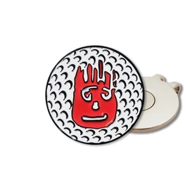 KOYO Movies Golf Ball Markers - Wilson Golf Ball Marker with Magnetic Hat Clip - Funny Golf Gift for Men, Kids - Golf Accessories and Gifts