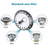 Kitchen Sink Drain Strainer 6 Pack Stainless Steel Sink Stopper,