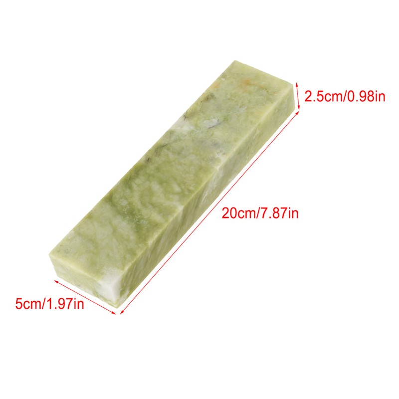 Natural Emerald Knife Sharpening Stone 10000 Grit Fine Whetstone Grindstone