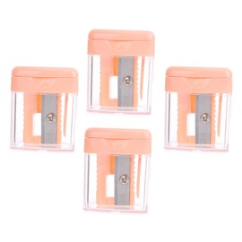 SAFIGLE 4Pcs Eyebrow Pencil Sharpener Durable Eye Makeup Tool Precision Sharpener for Eyeliner Lip Liner Brow Pencils Essential Cosmetic Accessory