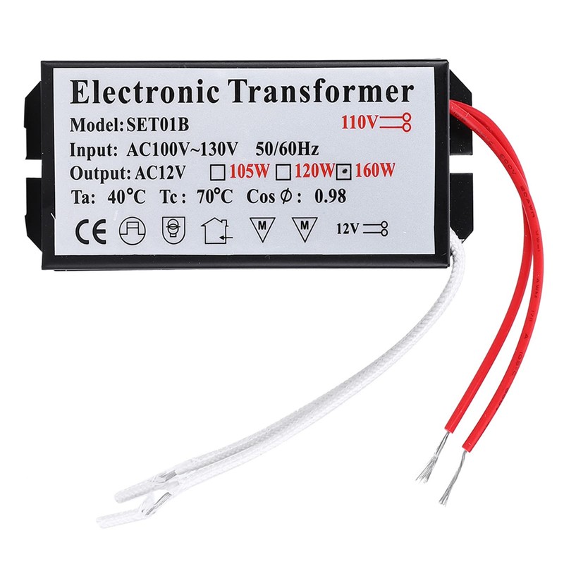 110V to 12V Electronic Transformer Voltage Converter Smart Power Supply