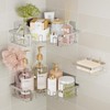 TIDIIABODE Corner Shower Caddy 3 Pack, Shower Shelf with Soap