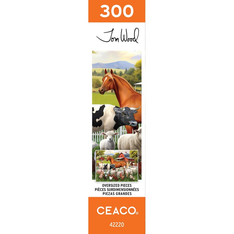 Ceaco - Tom Wood - Farm Animal Friends - 300