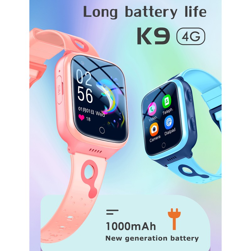 4G Kids Smart Watch Global Positioning System Wi-Fi SOS Waterproof