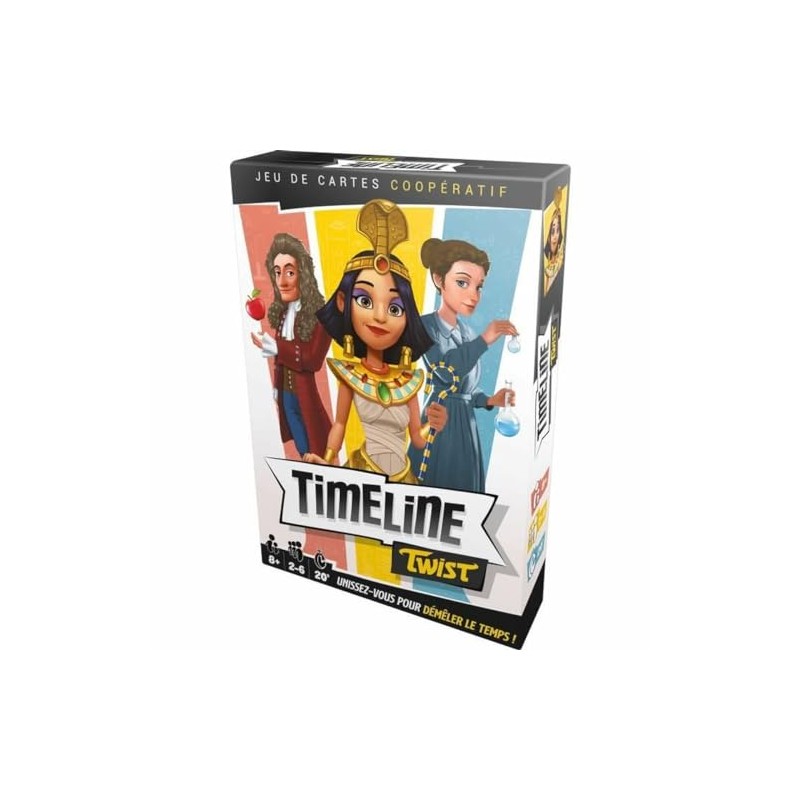 Asmodee - Timeline Twist - Board Games - Cooperative Card