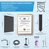 Hibbent All Metal CUPC Certified 8'' Rainfall Shower Head, Dual