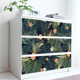 Self-Adhesive Dresser Sticker, Peel and Stick Furniture Stickers/Decals, Removable Furniture Skin (010, MALM)…