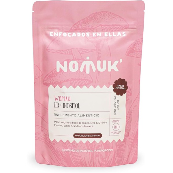 NOMUK Woman Hormo Balance y Myo Inositol D Chiro Inositol