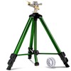 Pattiumo Sprinklers for Yard, 360° Tripod Sprinklers for Yard Large