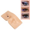 Eye Makeup Practice Board Open Close Eyes Reusable Silicone Mannequin