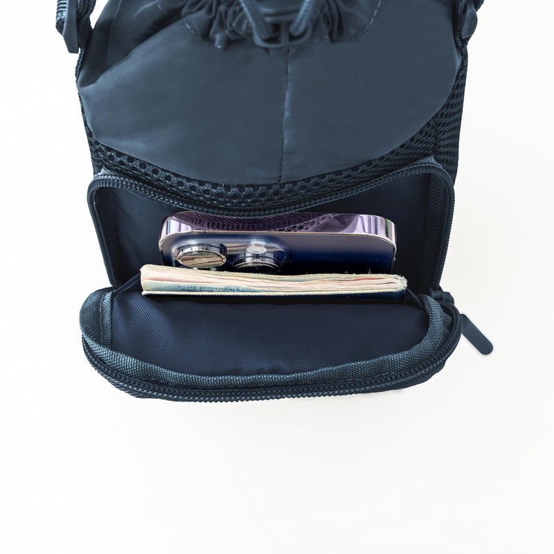 Travelon Unisex's Insulated Water Bottle Tote Crossbody, Navy, One Size