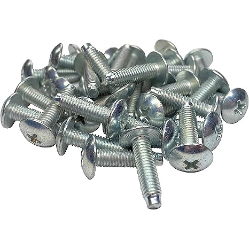 RackGold® 10-32 Zinc Rack Screws 25 Pack - USA Made