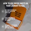 Laundry Sauce - Laundry Dryer Sheets (Italian Bergamot), Luxury Fragrance,