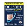 OCuSOFT Lid Scrub Original 30 Count Inflation Buster with 5