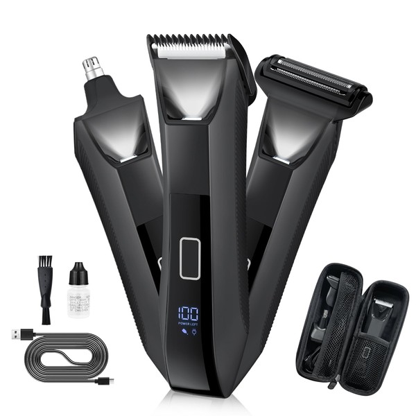 Beatslm Beatslm Body Hair Trimmer for Men, Manscape Groin and