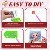 ICYANART Axolotl Diamond Art Painting Kits for Kids with Frame