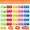 Dinhon Color Alphabet Learning Lock Toys Educational Letter Combination-with 26