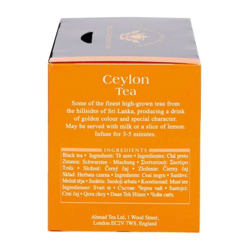 Ahmad Tea Black Tea | Ceylon Tea | 20 Teabag