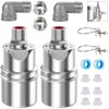 Auto Water Level Control Float Valve 1/2" 3/4" - 304