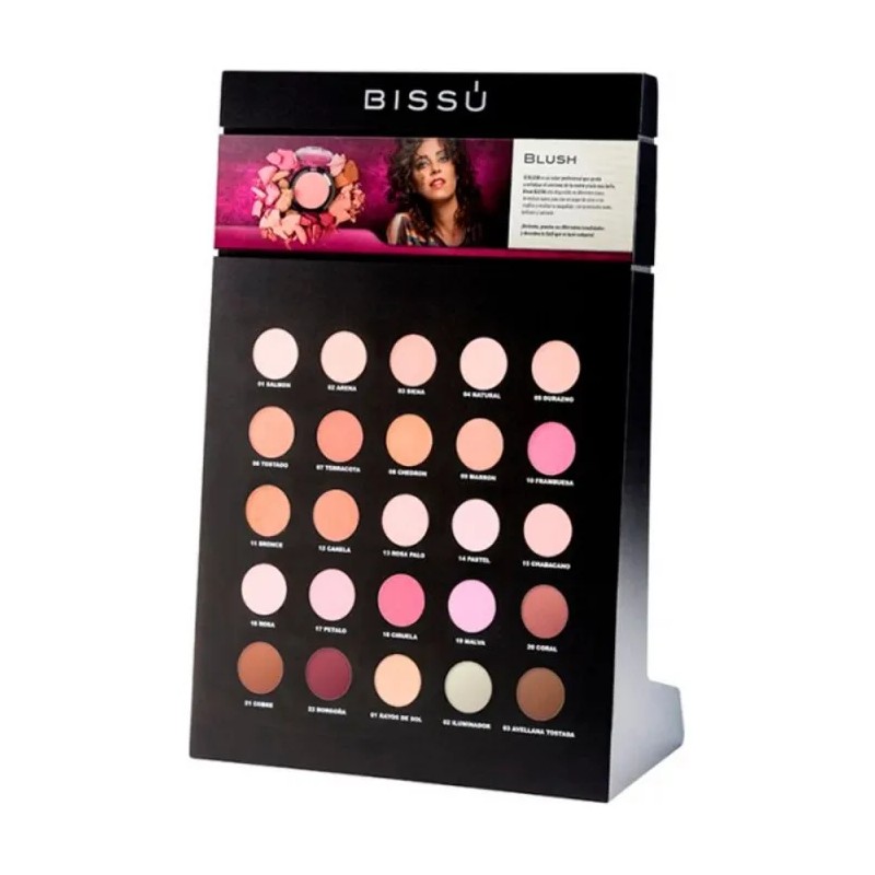 Rubor Profesional En Polvo Bissú 4g Tonos Tono Del Maquillaje