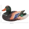 Simulation Water Floating Duck Sculpture Ornament Synthetic Resin Artware Fountain
