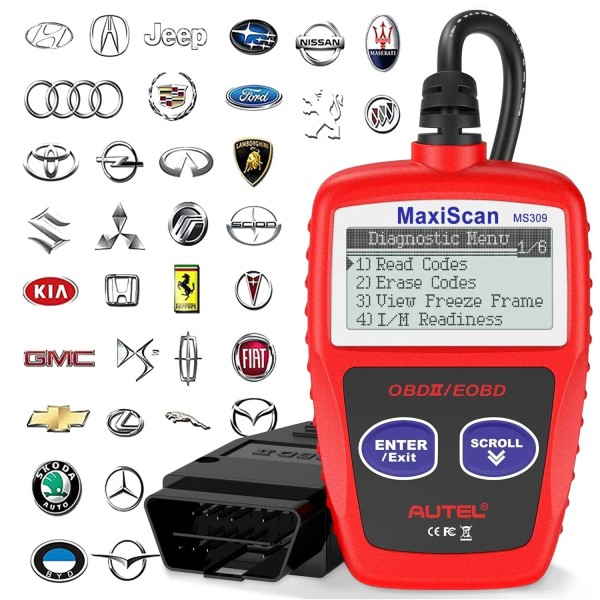 Does not apply OBD2 Scanner MS309 Universal Car Engine Fault