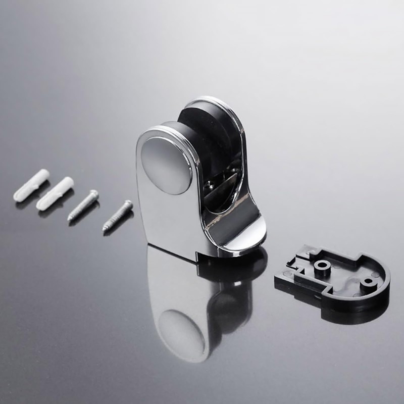 Wall Mount Handheld Shower Head Bracket Adjustable Angle Bathroom Shower