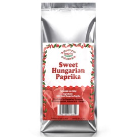 Artisan Sweet Hungarian Paprika Powder Seasoning, All Natural Non GMO Mild Paprika Spice from Hungary 4 Oz