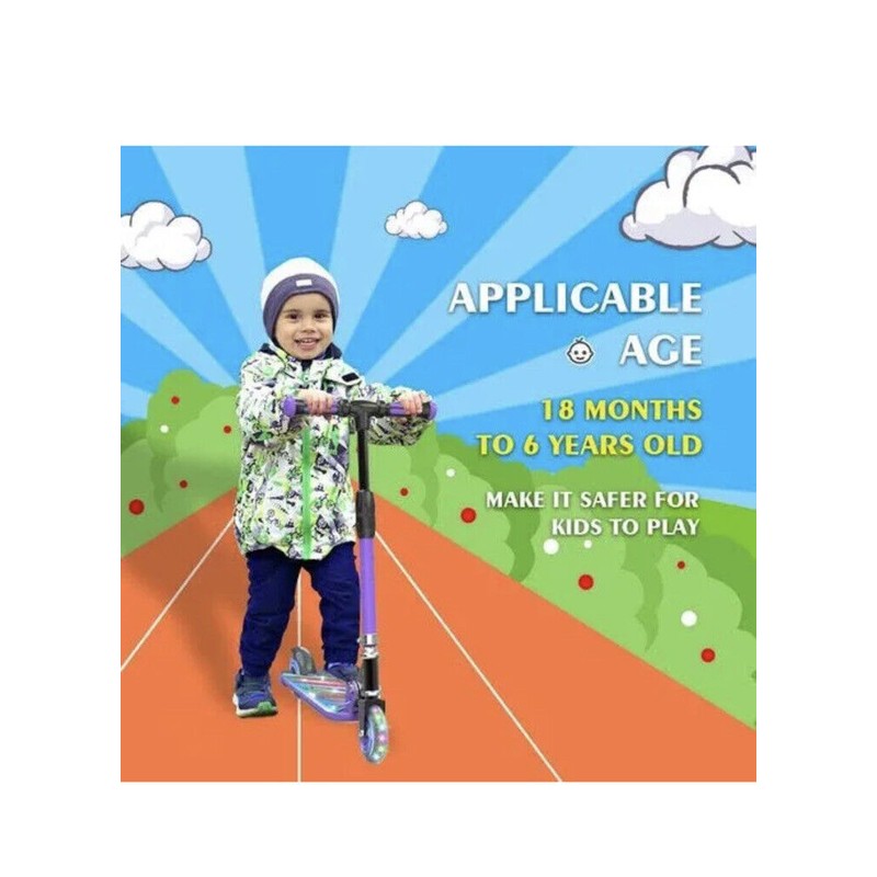 HOVERSTAR LED Light-Up Scooter Hoverstar Purple Sealed