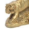 Brass Tiger Statue Ferocious Tiger Durable Brass Rustproof Durable Sturdy