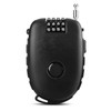 Compact Cable Lock, Combination Lock with Wire Rope (75 cm),