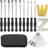 ZAMDOE Carburetor Adjustment Tool Set with Storage Bag for 2
