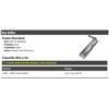 Rear Muffler - Compatible with 2004-2005 Toyota RAV4 2.4L 4-Cylinder