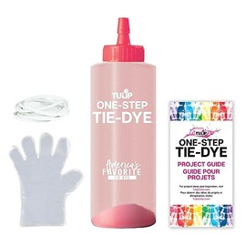Tulip One-Step Tie-Dye Kit, Vibrant Colors for Fabric 4 fl oz, Coarl