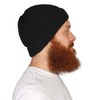 HANSEHELD Knitted Hat Rib Knit 100% Virgin Wool (Merino) |